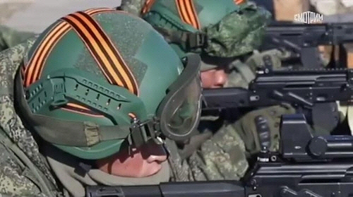 러 쿠르스크 전투 훈련하는 북한군[블라디미르 솔로비요프 텔레그램 캡처]